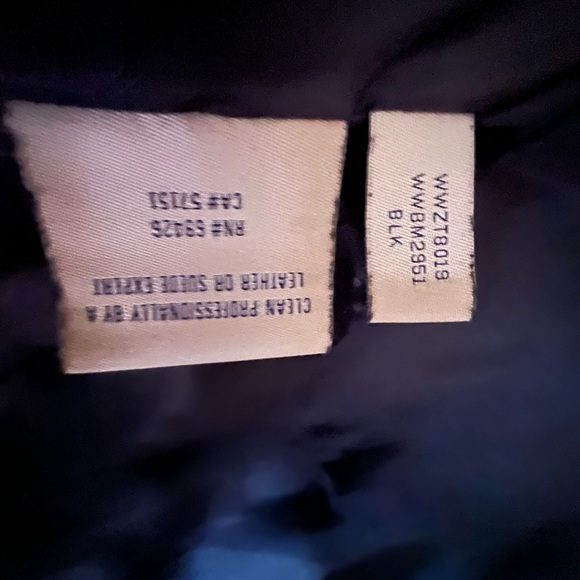 COPY - Wilson’s Black Studded Genuine Leather Moto Jacket. EXTRA Large - Picture 8 of 14